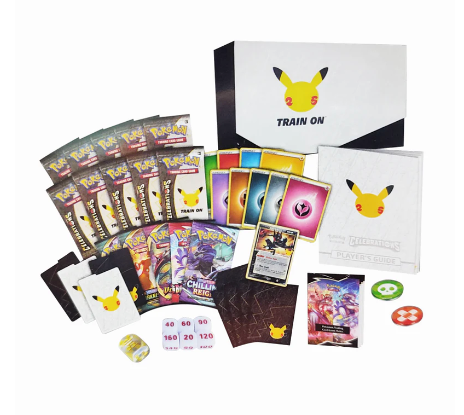 Pokemon TCG Celebrations Elite Trainer Box ETB Sealed Mint 25th Anniversary TCG