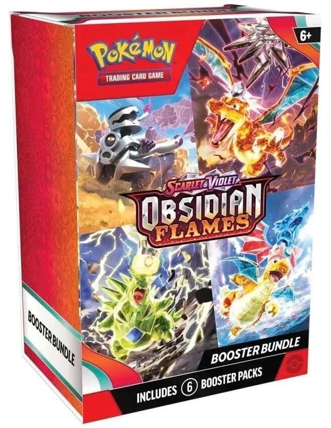 Pokemon TCG Scarlet & Violet Obsidian Flames Booster Bundle