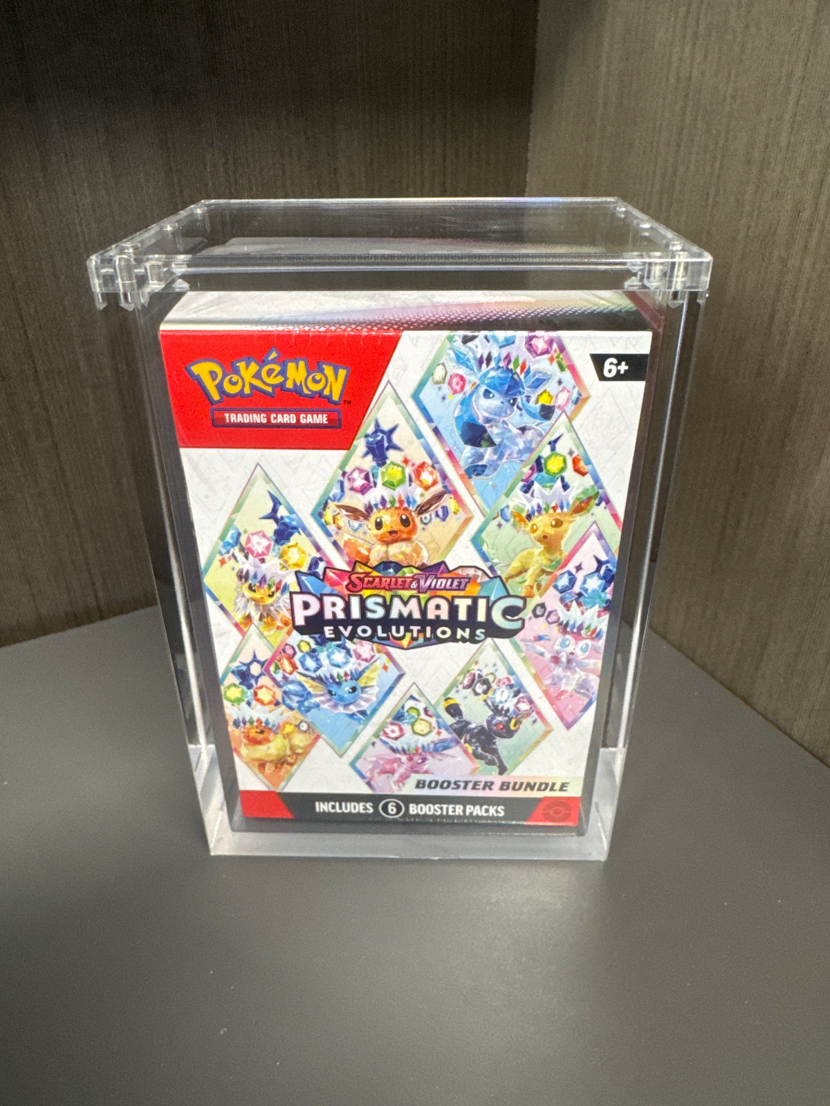 Booster Bundle Acrylic Display Case (Classic Fit) – Magnetic UV-Resistant Storage