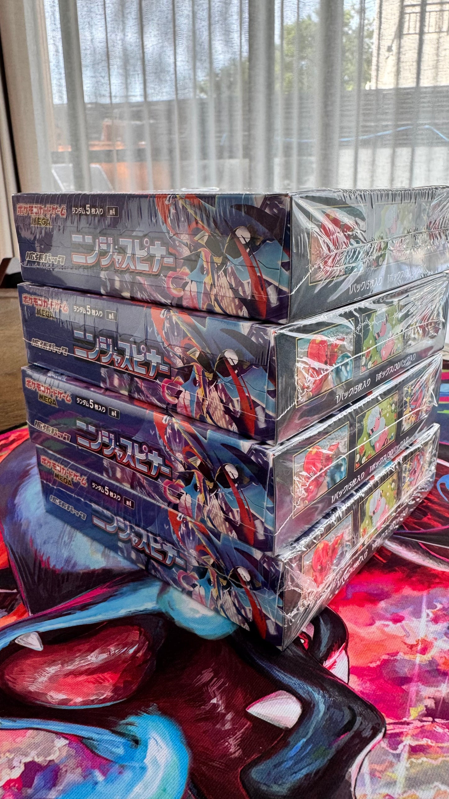 Ninja Spinner Japanese Booster Box Pokemon TCG New Sealed