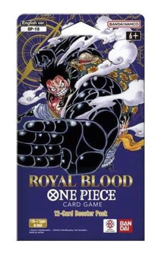 One Piece Card Game : Royal Blood Sleeved Booster Pack OP-10