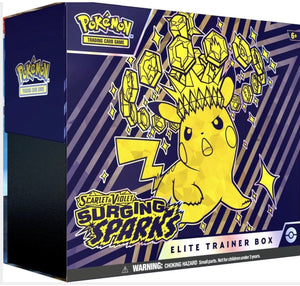 Surging Sparks Elite Trainer Box ETB - SEALED