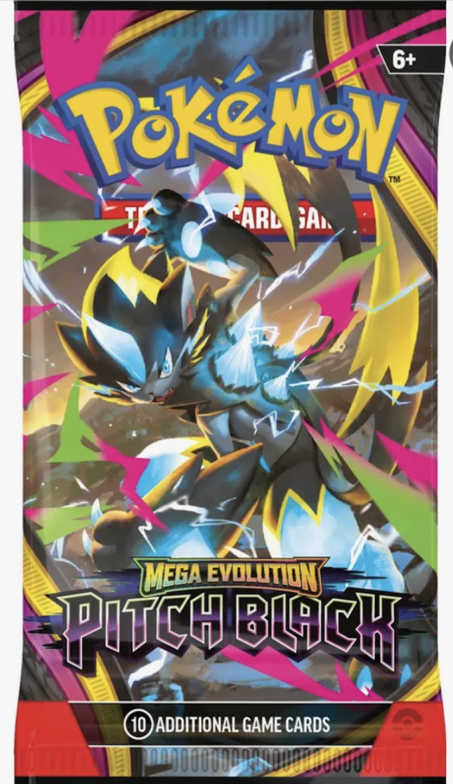 Pokemon TCG - Mega Evolution Pitch Black Booster Pack