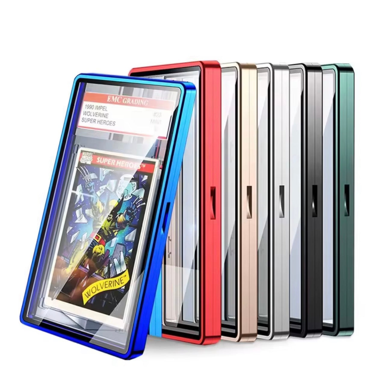 Premium Aluminium Graded Card Display Case Protector PSA BGS Slab Magnetic UV TCG