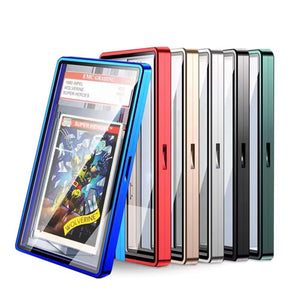 Premium Aluminium Graded Card Display Case Protector PSA BGS Slab Magnetic UV TCG