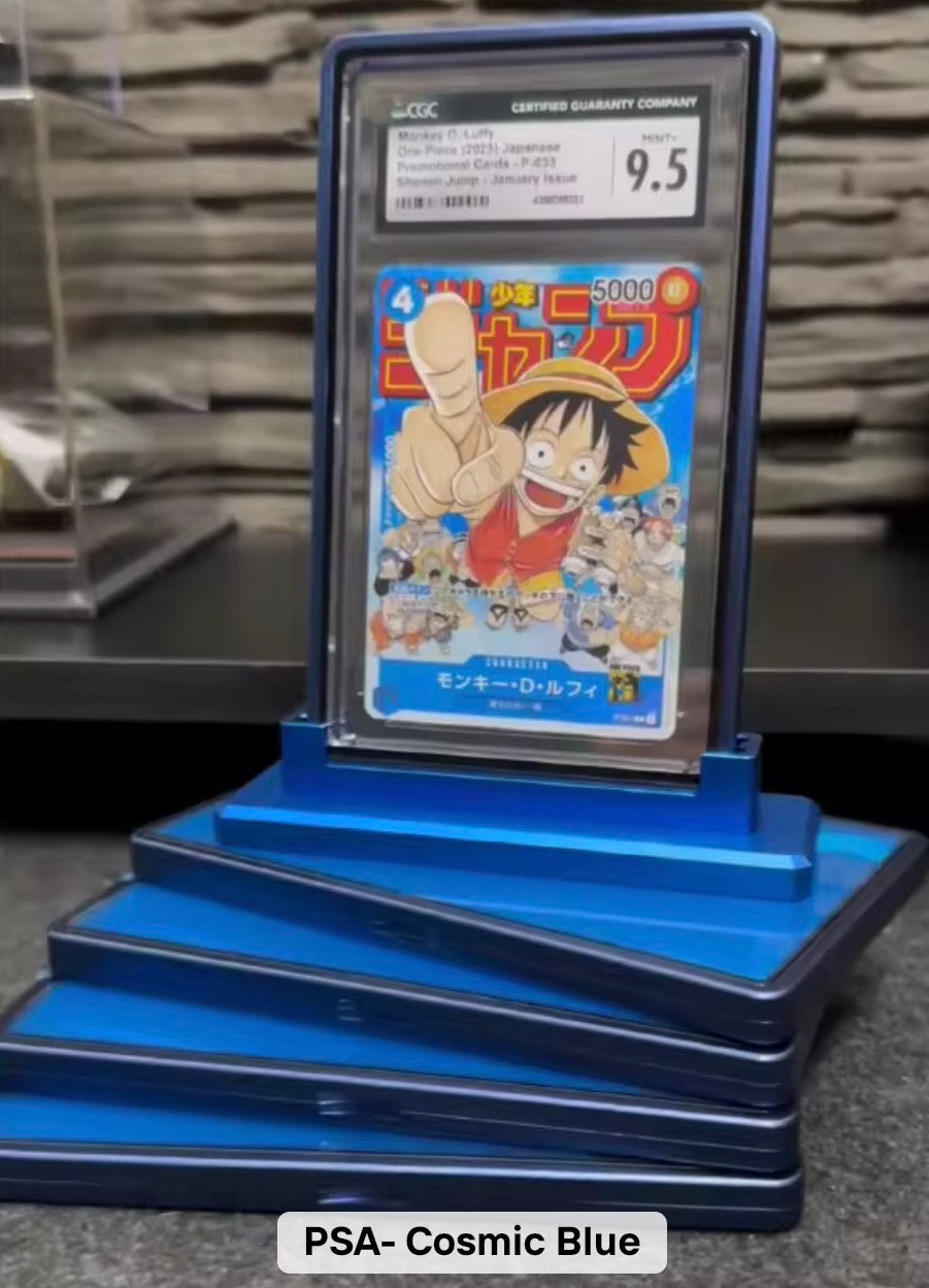 Premium Aluminium Graded Card Display Case Protector PSA BGS Slab Magnetic UV TCG