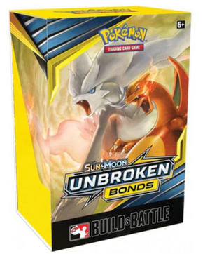 Pokemon TCG Sun & Moon-Unbroken Bonds Build & Battle Box Factory Sealed
