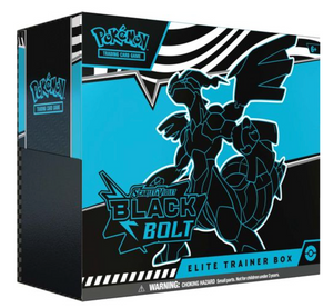 Pokémon TCG Scarlet & Violet Black Bolt Elite Trainer Box ETB Factory Sealed