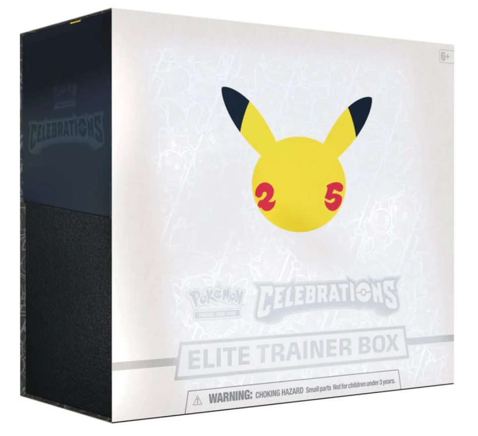 Pokemon TCG Celebrations Elite Trainer Box ETB Sealed Mint 25th Anniversary TCG