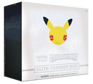 Pokemon TCG Celebrations Elite Trainer Box ETB Sealed Mint 25th Anniversary TCG