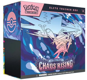 Pokemon TCG Chaos Rising Elite Trainer Box ETB Sealed Mint Mega Evolution