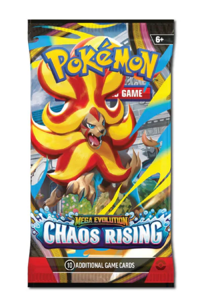 Pokemon Chaos Rising Booster Bundle Box Sealed Mint Mega Evolution 6 Packs TCG