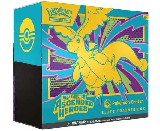 Ascended Heroes Pokémon Center Elite Trainer Box Pokémon TCG Mega Evolution ETB
