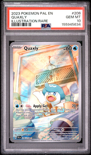 Quaxly #206 PSA 10 Scarlet & Violet Paldea Evolved English Pokemon TCG